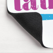 Stier lila mousepad (Ecke)