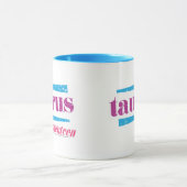 Stier lila tasse (Zentrum)