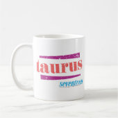 Stier LtPink Kaffeetasse (Links)