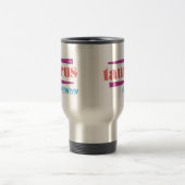 Stier LtPink Reisebecher (Mittel)