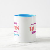 Stier LtPink Tasse (Zentrum)