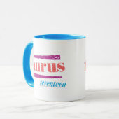 Stier LtPink Tasse (Vorderseite Links)