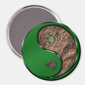 Stier Magnet (Vorderseite/Rückseite)