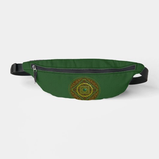 Stier-Mandala Bauchtasche (Vorderseite)