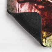 Stier-Mäusemalerei-Mausunterlage Mousepad (Ecke)
