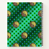 Stier & Metall Hund Spiralblock Notizblock (Rückseite)
