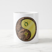 Stier & Metallaffe Jumbo-Tasse (Vorderseite)