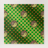 Stier & Metalldrache Puzzle (Horizontal)