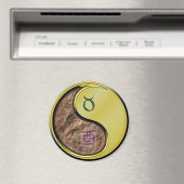 Stier & Metallener Hahn Magnet (In Situ (Geschirrspüler))