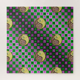 Stier & Metallener Hahn Puzzle