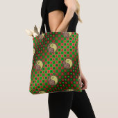 Stier & Metallener Tiger Tasche (Von Nahem)