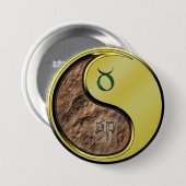 Stier & Metallinchen Button (Vorne & Hinten)