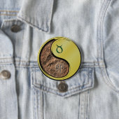 Stier & Metallinchen Button (Beispiel)