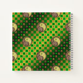 Stier & Metallpferd Notizblock (Rückseite)
