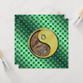 Stier & Metallschlange Karte (Vorderseite/Rückseite Beispiel)