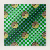 Stier & Metallschlange Puzzle (Horizontal)