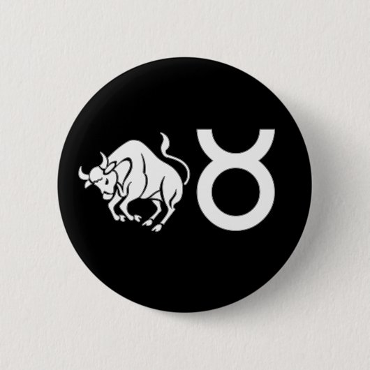 Stier mit Symbol Button (Vorderseite)