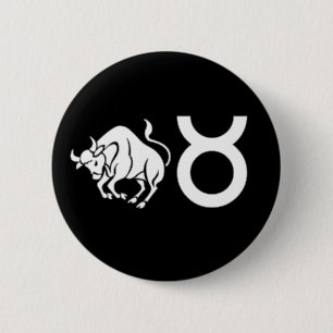 Stier mit Symbol Button