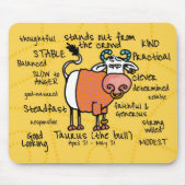 Stier mousepad (Vorne)