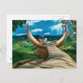 Stier - Postkarte (Vorne/Hinten)