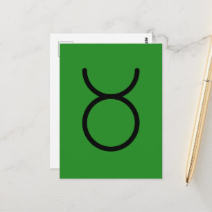 Stier Postkarte