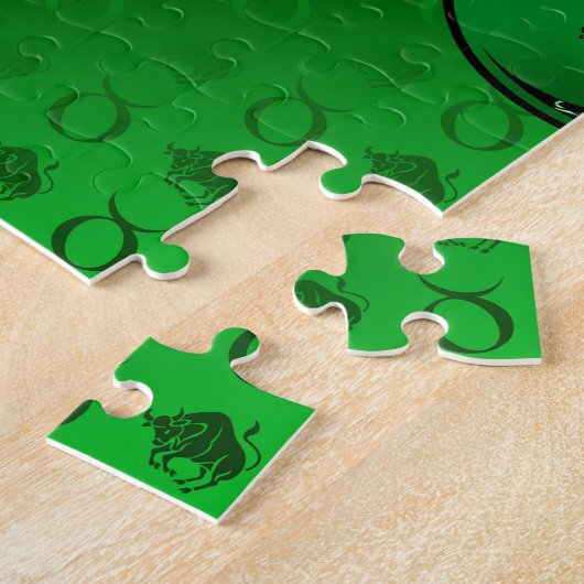 Stier Puzzle (Seite)