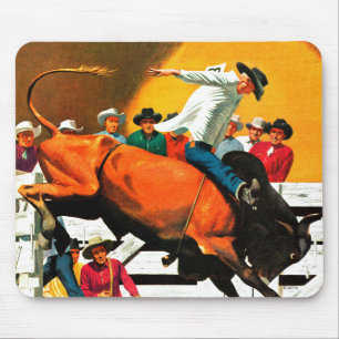 Stier-Reiten durch Fred Ludekens Mousepad