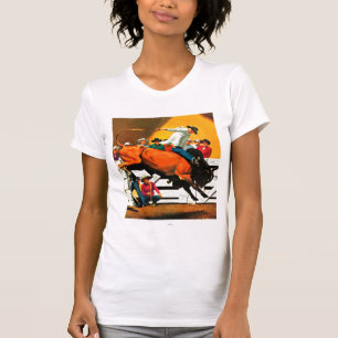 Stier-Reiten durch Fred Ludekens T-Shirt