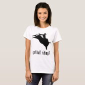 Stier-Reiten T-Shirt (Vorne ganz)