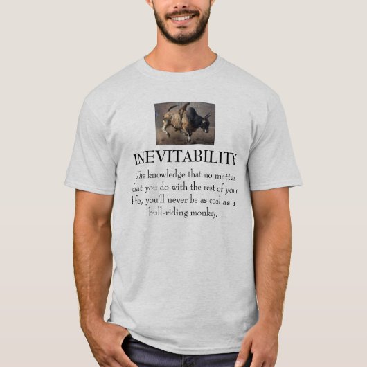 Stier-Reitenaffe T-Shirt (Vorderseite)