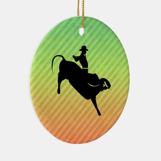 Stier-Reiter Keramikornament (Rechts)