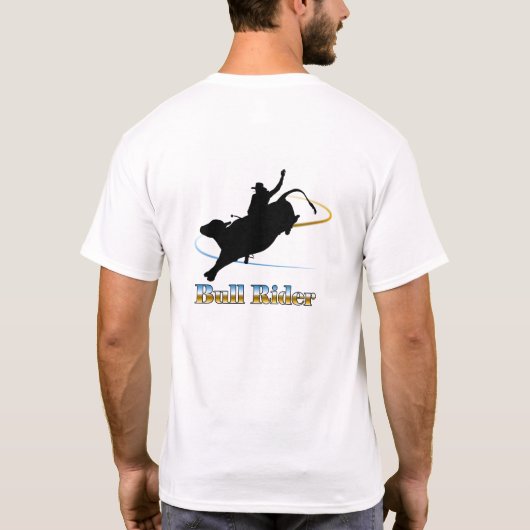 Stier-Reiter T-Shirt (Rückseite)