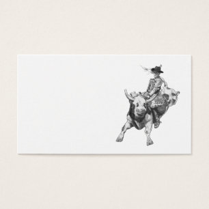 Stier-Reiter, Zeichnen, stark, stark, Rodeo
