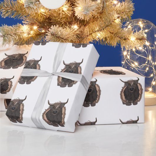 Stier Rind Stier Geschenkpapier (Feiertage)