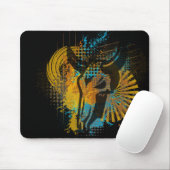 Stier-Schädel Mousepad (Mit Mouse)