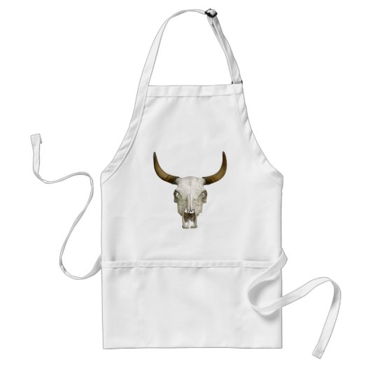Stier-Schädel-Schürze Schürze (Vorne)