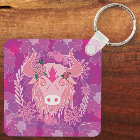 Stier Schlüsselanhänger (Rückseite)