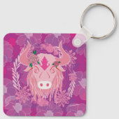 Stier Schlüsselanhänger (Rückseite)