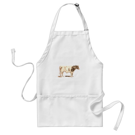 Stier-Schürze in der coolen alten Art Schürze (Vorne)