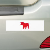 Stier sehen Rot Autoaufkleber (Auf Auto)