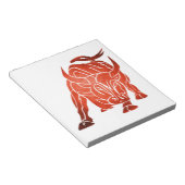 Stier Spanien Notizblock (angewinkelt)
