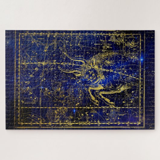 Stier-Sternbild-Rätsel Puzzle (Horizontal)