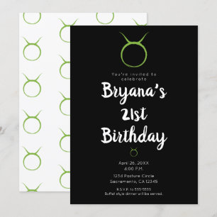 Stier Sternzeichen Astrologie April Mai Geburtstag Einladung