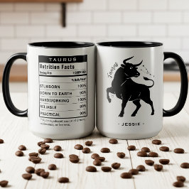Stier-Sternzeichen-Astrologie-Ernährungsfakten Tasse