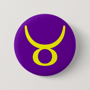 STIER, STERNZEICHEN BUTTON