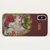 Stier Sternzeichen Case-Mate iPhone Hülle (Rückseite (Horizontal))