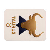 Stier-Sternzeichen-Dekor Astrologie-Geschenk Magnet (Horizontal)