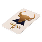 Stier-Sternzeichen-Dekor Astrologie-Geschenk Magnet (Linke Seite)