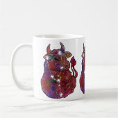 Stier Sternzeichen Geburtstag  Kaffeetasse (Links)