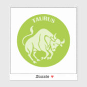 Stier, Sternzeichen, Horoskop, Astrologie Aufkleber (Blatt)